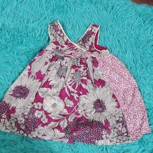 Liberty Purple Floral Sundress